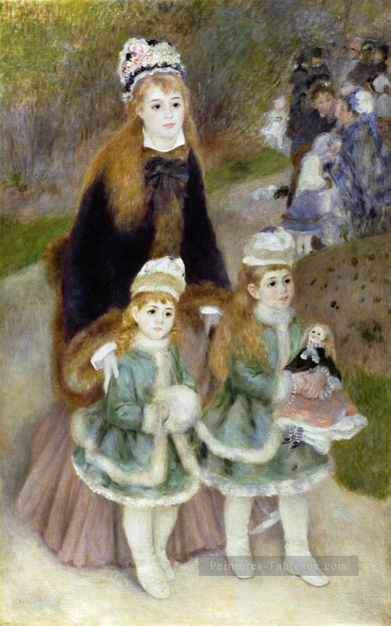 mère et enfants Pierre Auguste Renoir Peintures à l'huile
